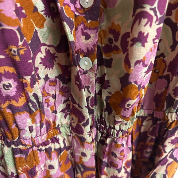 Love the Label Floral Belted Ruffle Jumpsuit - Picture 4 of 4